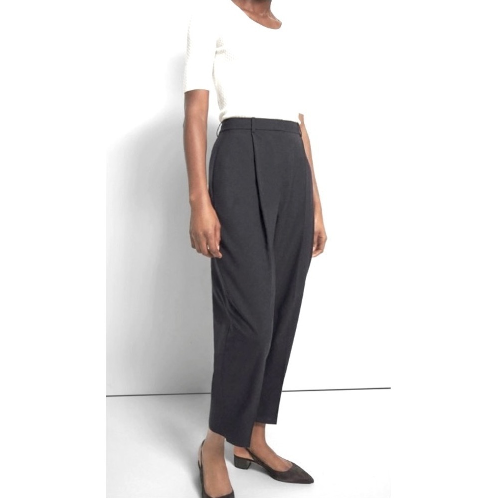 Perceptions Vintage 90s high waisted pleated pants black size 6P